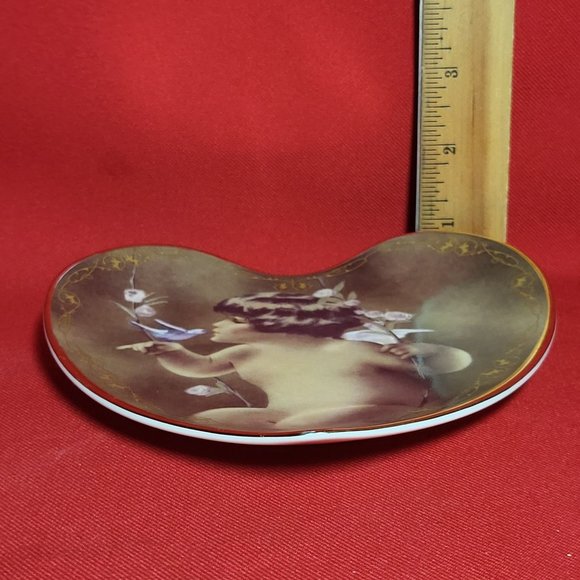 Vintage Bradford Exchange Gentle Friend Heart Decorative Plate No 1372A 1997 - Picture 10 of 14